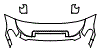 2008 Toyota FJ Cruiser Hood, Fender and Mirror Kit - PPF