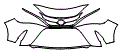 2022 Toyota Venza Bumper Kit - PPF