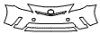 2013 Toyota Prius v Three Bumper Kit - PPF