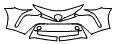 2018 Toyota Prius v Three Bumper Kit - PPF
