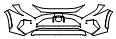 2025 Toyota RAV4 Hybrid Limited Bumper Kit - PPF
