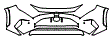 2019 Toyota RAV4 Bumper Kit - PPF