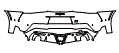 2022 Toyota GR Supra Rear Bumper Kit - PPF