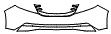2015 Honda Odyssey EX Grille and Bumper Kit - PPF
