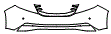 2014 Honda Odyssey Elite Grille and Bumper Kit - PPF