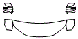 2024 Honda Odyssey  Elite Hood, Fender and Mirror Kit