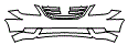 2008 Honda Odyssey Touring Grille and Bumper Kit - PPF