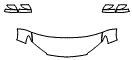 2021 Honda Passport Hood, Fender and Mirror Kit - PPF
