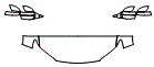 2021 Honda Passport Hood, Fender and Mirror Kit - PPF