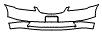 2001 Honda Civic HX Bumper Kit