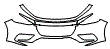 2020 Honda Insight Touring Bumper Kit - PPF