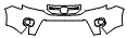 2010 Honda Pilot Grille and Bumper Kit - PPF