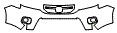 2011 Honda Pilot Grille and Bumper Kit - PPF