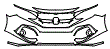 2018 Honda Civic Bumper Kit - PPF