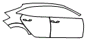 2021 Honda Civic Door and Rear Fender Kit - PPF