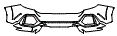 2019 Honda Civic Hatchback Type R Rear Bumper Kit - PPF