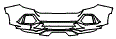 2018 Honda Civic  Sport Touring Rear Bumper Kit