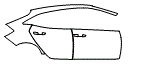 2021 Honda Civic  Sport Door and Rear Fender Kit - PPF