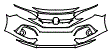 2017 Honda Civic Bumper Kit - PPF