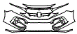 2020 Honda Civic Hatchback LX Bumper Kit - PPF