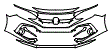 2021 Honda Civic Coupe Si Bumper Kit - PPF