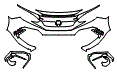 2020 Honda Civic Bumper Kit - PPF