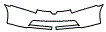 2006 Honda Civic LX Sedan Bumper Kit - PPF