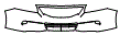 2012 Honda Accord Coupe EX V-6 Bumper Kit - PPF
