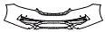 2017 Honda Accord  Base Bumper Kit - PPF