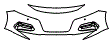 2020 Honda Accord EX Bumper Kit - PPF