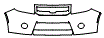 2009 Honda Element SC Grille and Bumper Kit - PPF