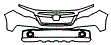 2020 Honda Ridgeline Sport Bumper Kit - PPF