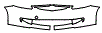 2007 Honda Fit Base Bumper Kit - PPF