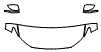 2023 Honda Hr-V  LX Hood, Fender and Mirror Kit