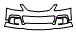 2003 Mazda MAZDASPEED Protege Bumper kit - PPF