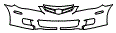 2008 Mazda MAZDA6 i Grille and Bumper Kit - PPF