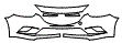 2015 Mazda MAZDA6 Touring Bumper Kit - PPF