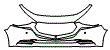2023 Mazda MAZDA3 (US)  2.5 S Premium Bumper Kit - PPF