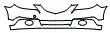 2006 Mazda MAZDA3  i Bumper Kit - PPF