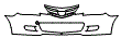 2007 Mazda MAZDA3 5-Door Grille and Bumper Kit - PPF
