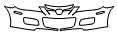 2007 Mazda MAZDASPEED6 Sport Grille and Bumper Kit - PPF