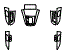 2023 Mazda CX-9 (US) Carbon Edition Interior and Display Screen Kit - PPF
