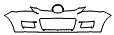 2008 Mazda CX-7 Bumper Kit - PPF