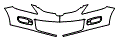 2009 Mazda CX-9 Touring Bumper Kit - PPF