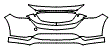 2022 Mazda CX-5 (US) Bumper Kit - PPF