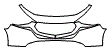 2020 Mazda MAZDA3 Hatchback Base Bumper Kit - PPF