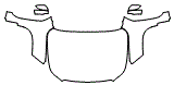 2023 Nissan Frontier Full Hood, Fender and Mirror Kit - PPF