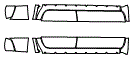 2026 NISSAN FRONTIER PRO-4X  Rocker Panel Kit