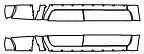 2026 NISSAN FRONTIER SV  Rocker Panel Kit