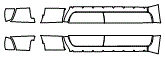 2026 NISSAN FRONTIER SV  Rocker Panel Kit